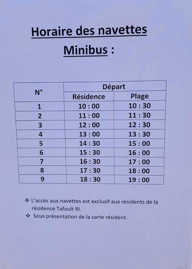 Lunjapartment Agadir n'Ait Sa Buitenkant foto